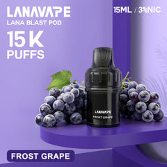 【 Q倉 】Lana  15000口 拋棄式霧化彈 【買3盒送主機或者一顆彈】